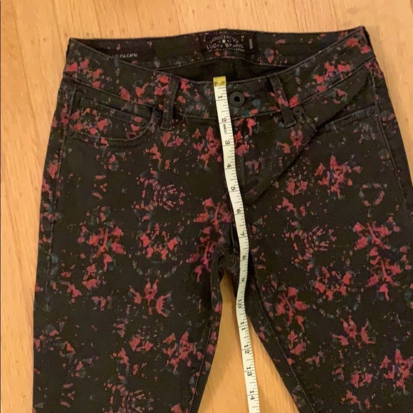 Lolita Capri black with splash paint - Picture 2 of 3